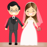 Ilustração Personalizada (2 pessoas+Detalhes/ sem cenário)